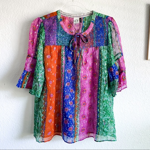Anthropologie Tops - Anthro  Akemi + Kin Antonella Peasant blouse boho